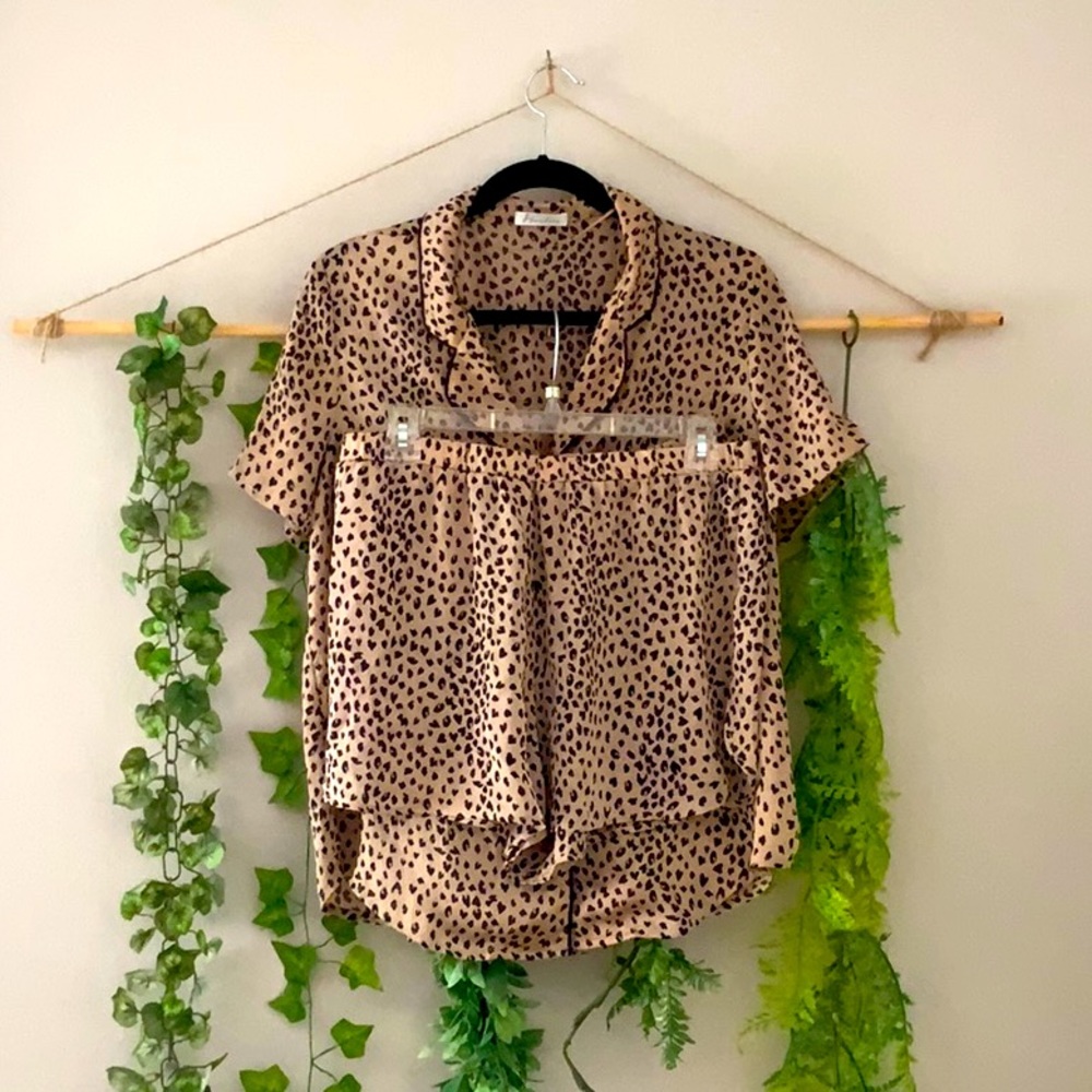 Leopard Lounge Set